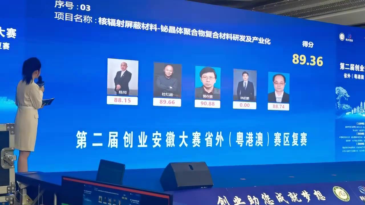 现场大屏展示效果